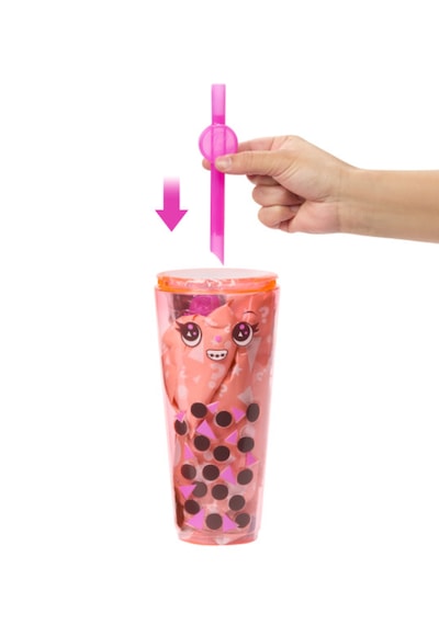 Barbie Pop Reveal Boba Series - Mango Mochi HTJ22