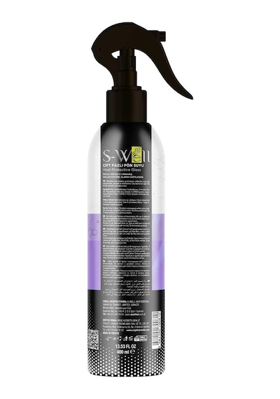 S-well Protez Saç Ve Medikal Peruklara Özel Çift Fazlı Mor Fön Suyu 400 Ml-5294