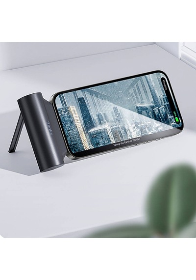 Benks PB15 5000 Mah Taşınabilir Standlı Lightning Powerbank Siyah