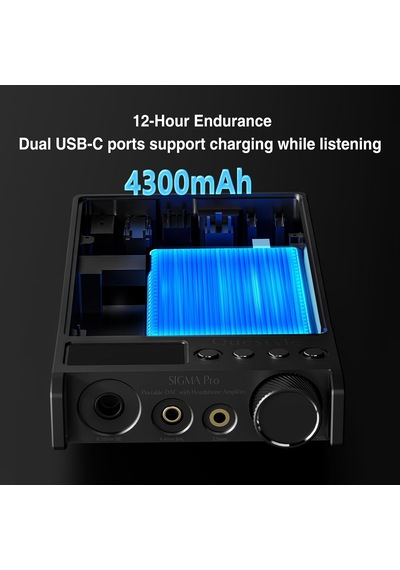 Questyle Sigma Pro Bluetooth Taşınabilir Dac & Kulaklık Amfisi Gümüş