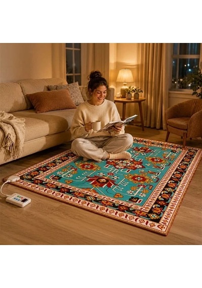 Sunup Ty-2 2 1599w 200x200cm Isıtmalı Pad Halı - Dijital Termostatlı Karbon Kristal Teknolojisi