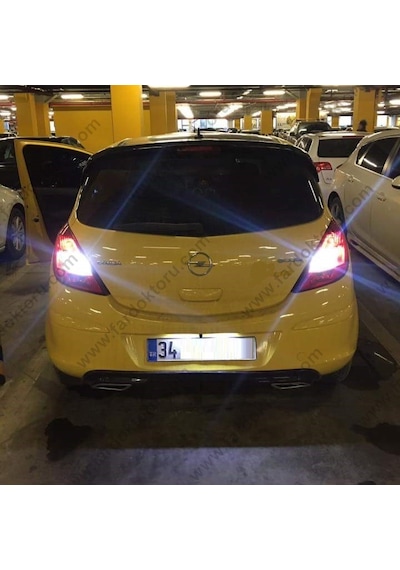 Fardoktoru Opel Corsa D Led Geri Vites Ampulü W16W T15