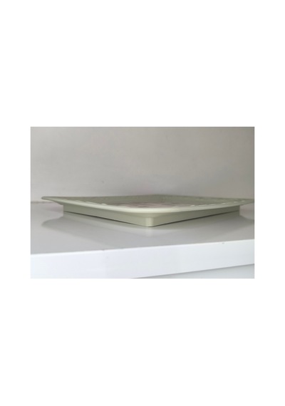 Sunumluk Tepsi Epoksi Yüzey 28cm 21cm Mutfak Dekorasyon Yeşil - 909304237 Yeşil