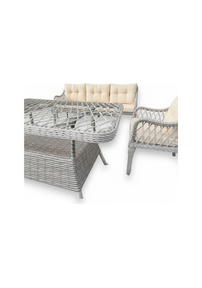 Kaş Alüminyum 3+1+1+masa 80 140 Rattan Bahçe Balkon Mutfak Takımı,krem Kumaş/beyaz Rattan Kaş Alüminyum 3+1+1+masa 80 140 Rattan Bahçe Balkon Mutfak Takımı,krem Kumaş/beyaz Rattan