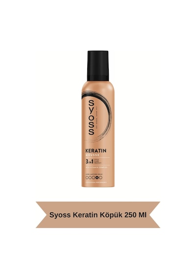 Syoss Keratin Saç Köpüğü 250 ML