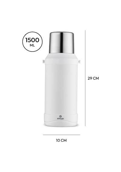 Emsan Thermafort Termos White 1500 Ml Beyaz