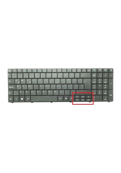 Acer Uyumlu Aspire E1-531-2420 E1-531-2438 E1-531-2453 Klavyesi - Siyah - 543521414