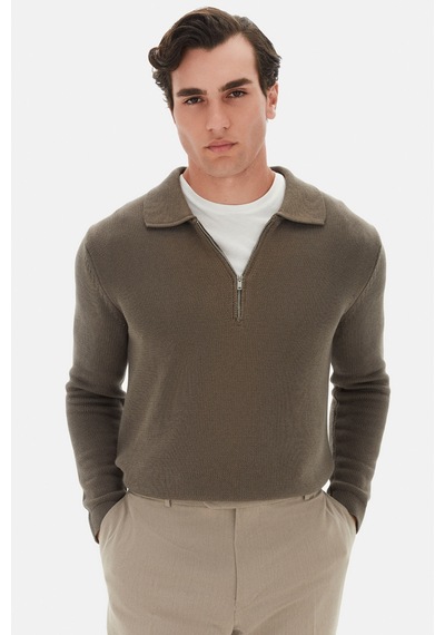Twn Slim Fit Vizon Kazak 5ec060011236m V01