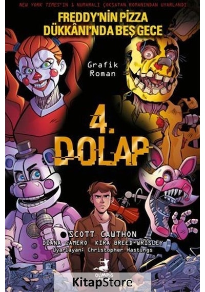 4.Dolap - Freddy'nin Pizza Dükkanı'nda Beş Gece - Diana Camero - Olimpos Çocuk