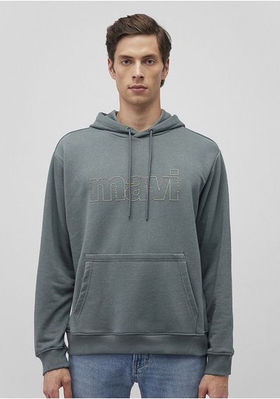 Mavi - Yeşil Sweatshirt 0s10196-71577 Yeşil