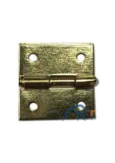 Tavla Menteşesi No:2 - 15x15mm, Sarı, 1 Adet 11147012