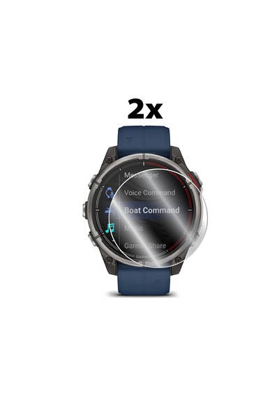 Garmin Quatix 8 47mm Hydrogel İnce Tpu İle Uyumlu Ekran Koruyu