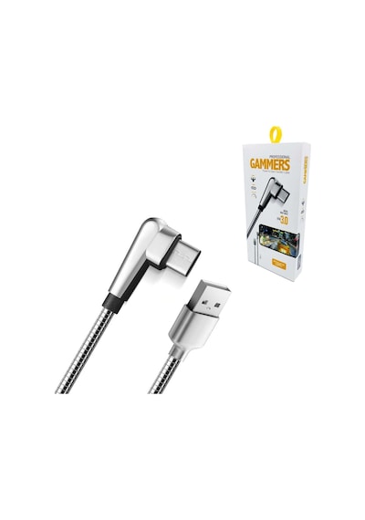 Telefon Şarj Data Kablosu Oyuncu Metal Type-C Fast Powerway  Gmx-5
