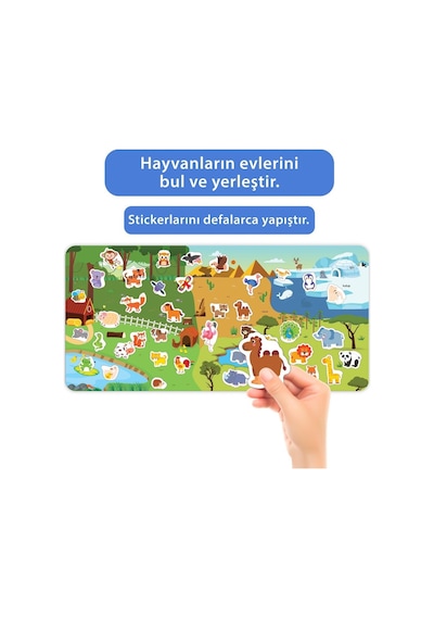 Tükenmeyen Jöle Sticker Hayvanlar