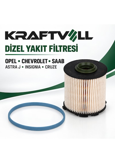 Kraftvoll Dizel Yakıt Filtresi Opel Astra J Insignia Meriva B Zafira C Chevrolet Cruze