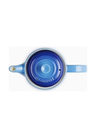 Le Creuset 4 Fincan Kapasite Şık Tasarım Büyük Seramik Demlik Mavi