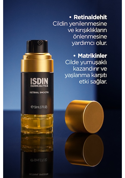 Yeni Başlayanlar İçin Kırışıklık Karşıtı Ve Aydınlatıcı Etkili Retinal İçeren Çift Fazlı Serum - Retinal Smooth 50 Ml