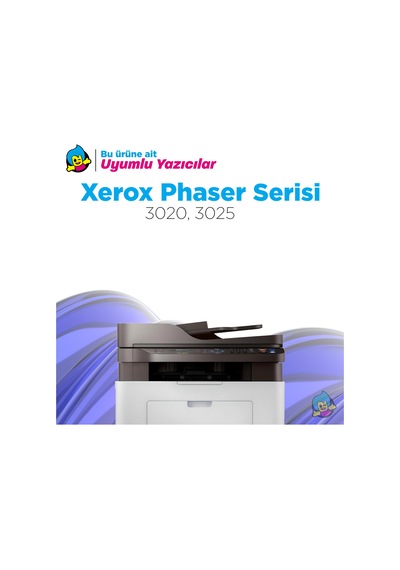 Xerox Phaser 3020 / 3025 Uyumlu  Toner 20'li 1 Koli  Paket