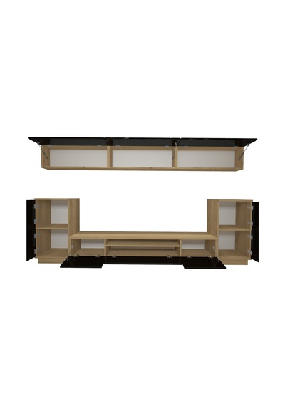 Decoraktiv Trendstyle 9 Mdf Tv Ünitesi Tv Sehpası Pera - Siyah