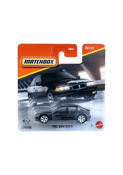 Matchbox 1995 Bmw 318 Ti Siyah 1/64 Diecast Model Araba Çok Renkli
