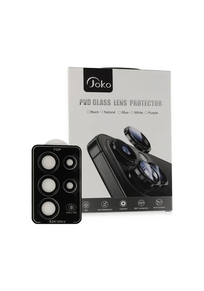 Joko Samsung Galaxy S23 Ultra Pvd Metal Kamera Lens - Siyah Belirtilmemiş