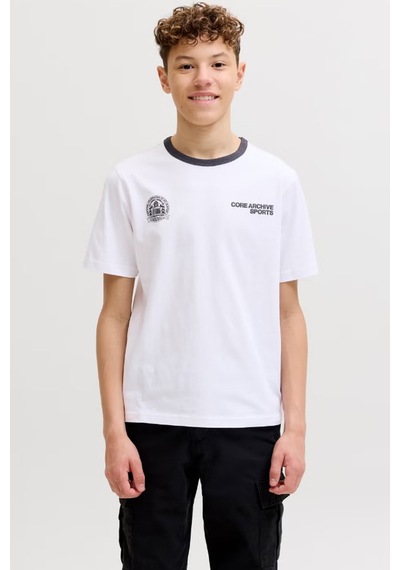 Jack & Jones Jcobreeze Çocuk Tişört BEYAZ