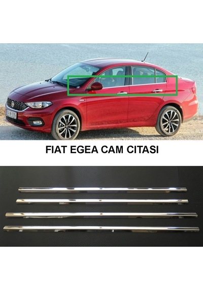 Fiat Egea Cam Çıtası Kromu Nikelajı