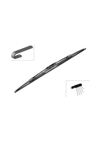 Bosch 3397011238 Ağırvasıta Twin Silecek [700 Mm]- Entegre Püskürtme Memeli N 71