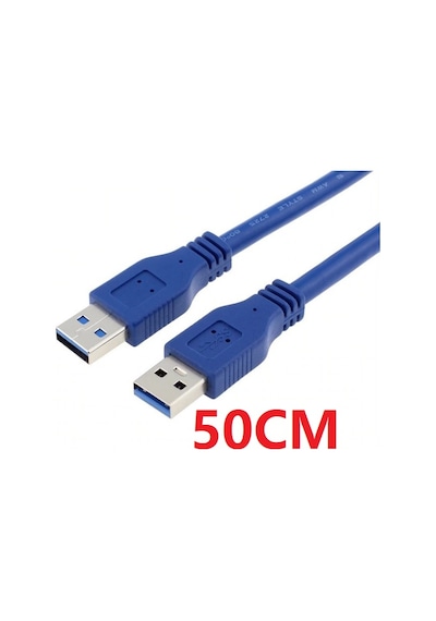 Usb 3.0 Erkek Erkek 0.5 Metre 4917A Bağlanti Kablosu Uzatma Uzati