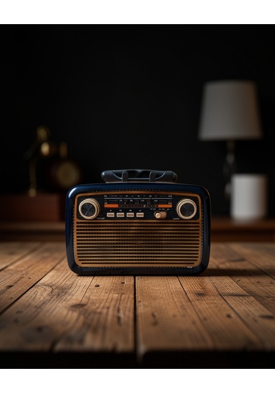 Bluetoothlu Ahşap Tasarım Nostalji Radyo Ucznostaljikr3