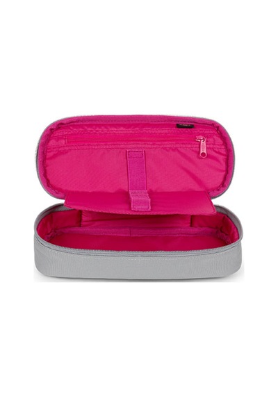 Eastpak Oval Single Gri-pembe Kalem Kutusu