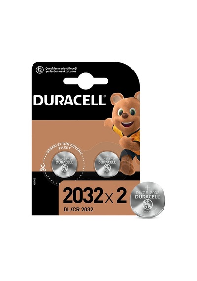Duracell Lityum Düğme Pil 3 V 2 Li 2032