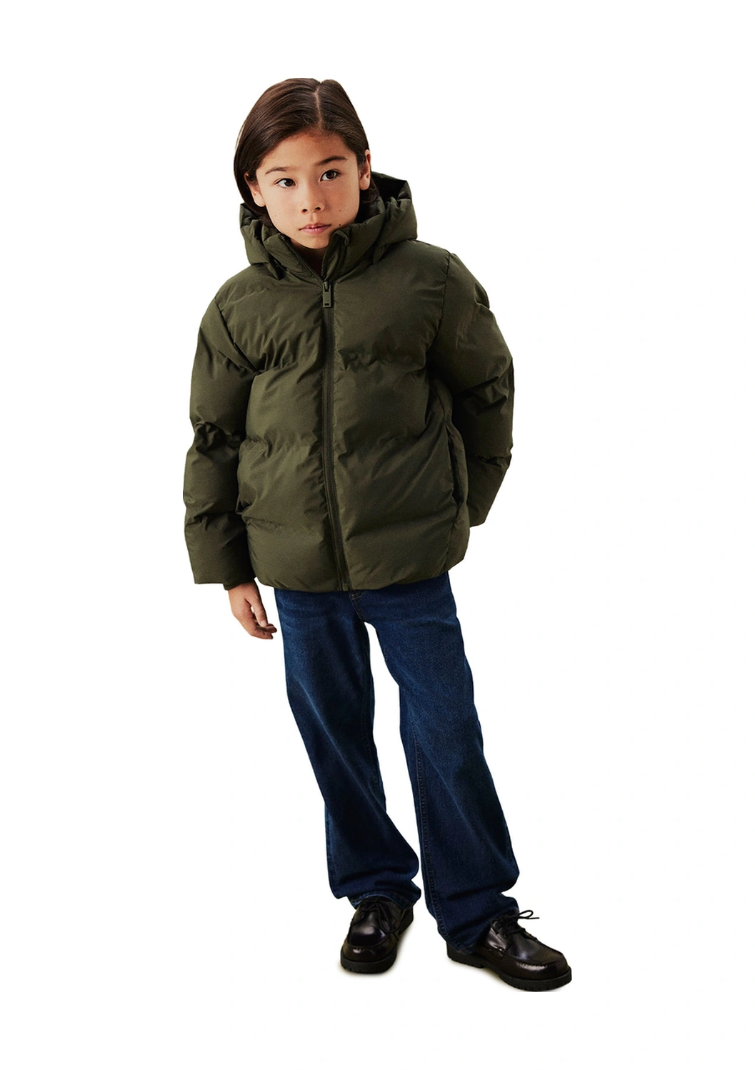 Name It Nknmusk Puffer Jacket Tb Yeşil Unisex Çocuk Mont 000000000102408583 Yeşil