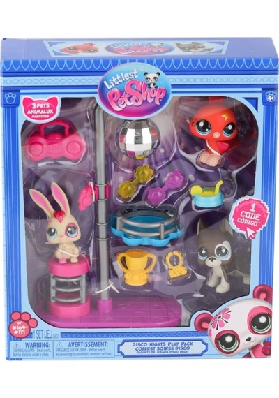 Mey İthalat 6377 Sun- Littlest Petshop Minişler Dısco Night Oyun Seti