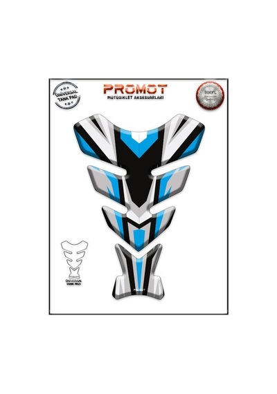 Universal Motosiklet Tank Pad 3d Sticker 0312 Diğer