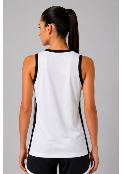 Nike Jordan Doluble Sided Womens Drı Fit Tank File Detaylı Çift Taraflı Kadın Atlet Siyah-beyaz Siyah - Beyaz Nike Jordan Doluble Sided Womens Drı Fit Tank File Detaylı Çift Taraflı Kadın Atlet Siyah-beyaz Siyah - Beyaz