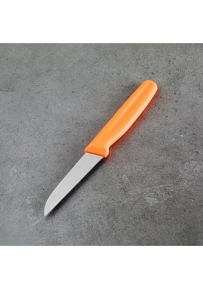Aryıldız Düz Ağız Meyve Bıçağı Turuncu 8 Cm