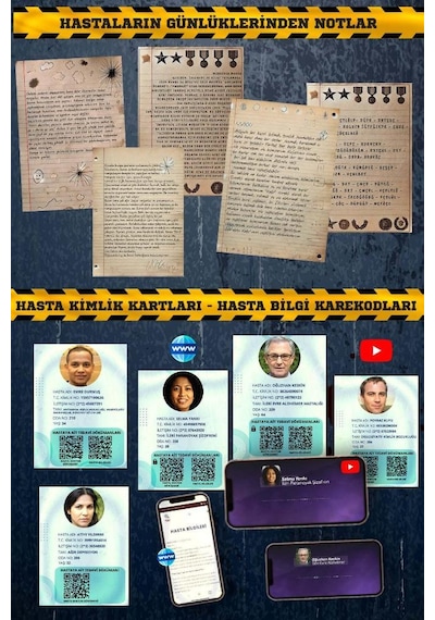Çözülmemiş Davalar Akıl Hastanesi Dedektiflik Oyunu, Cinayet Çözme Ve Katili Bulma Oyunu, Suçluyu Bulma- Dedektif Oyunu