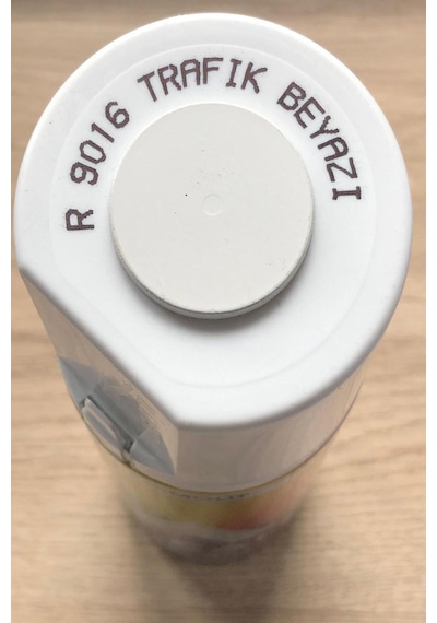 Trafik Beyazı 9016 Alüminyum-ahşap-plastik-demir-metal-sprey Boyama 400 Ml Ral9016-trafik Beyazı