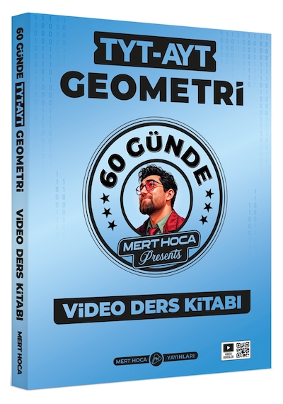 60 Günde TYT-AYT Geometri Video Ders Kitabı Mert Hoca Yayınları