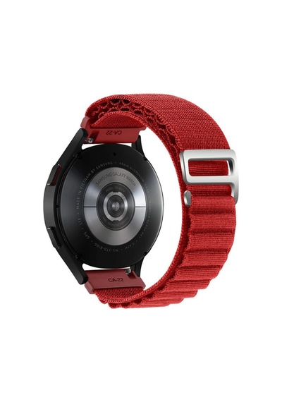 Watch 20mm Kr410 Kumaş Kordon - Kırmızı