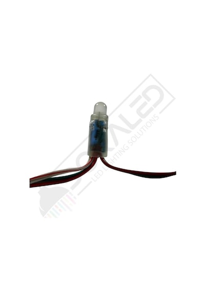 5v Adreslenebilir Pixel Point Rgb Led 12mm 50 Adet