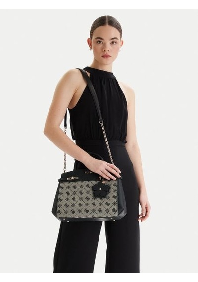 Guess Melinda Logo Kadın El Ve Çapraz Askılı Çanta Hwjp9902060 Siyah
