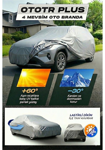 Peugeot 3008 Araç Brandası Gri