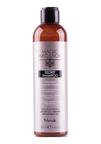 Nook Magic Arganoil Secret Argan Keratin Macadamia Yağlı Onarıcı Parlaklık Veren Şampuan 250 ML