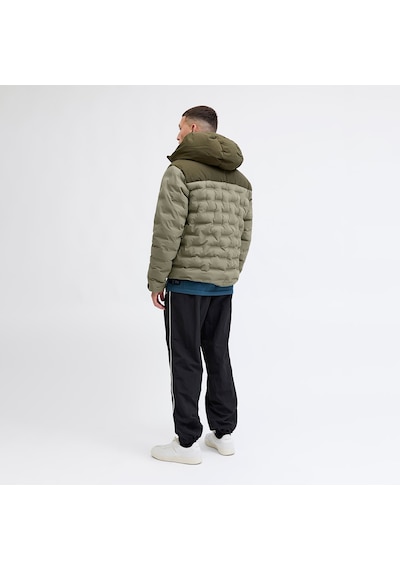 Jack & Jones Point Heat Quilted Erkek Yeşil Mont 12285932-vtr Haki Jack & Jones Point Heat Quilted Erkek Yeşil Mont 12285932-vtr Haki