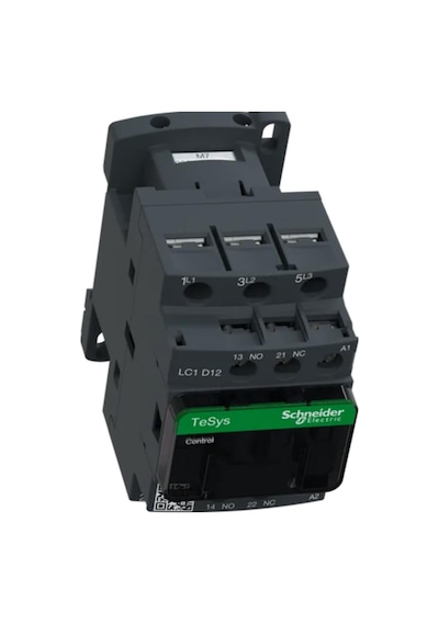 Schneider Electric Tesys D Lc1D12M7 1Na+1Nk 5.5Kw 3P 12A 220Vac Güç Kontaktörü