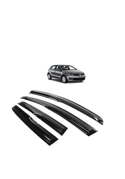 Volkswagen Polo 6r 2010.2014 Ön Arka 4 Lü Cam Rüzgarlığı