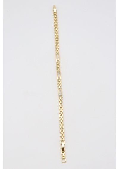 Vıp Bileklik 14 K-17337 17+2cm Çok Renkli