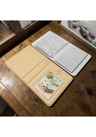 Fujıfilm İnstax Mini12 Fotoğraf Albümü 48+1 Fotoğraf Kapasiteli İnstax 6x9 Binder Kpop İthal Deluxe